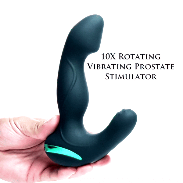 Mega Maverick 10x Rotating Vibrating Prostate Stimulator – Healthy & Active