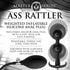 Ass Rattler Weighted Inflatable Silicone Anal Plug 2
