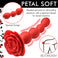 Rose Twirl 10X Vibrating + Rotating Silicone Anal Beads 7