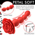 Rose Twirl 10X Vibrating + Rotating Silicone Anal Beads 7