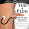 Tug + Plug Cock & Ball Ring with Anal Plug 2