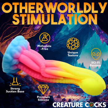 Glow-in-the-Dark Tentacle Silicone Dildo 6