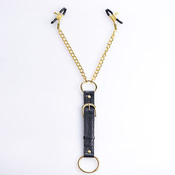 Penitentary Nipple Clamps and Cock Ring
