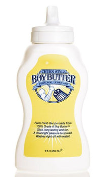 9oz Boy Butter Squeeze Bottle Image 1