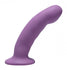 Curved Silicone Strap-On Dildo Image 2
