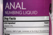 Power Glide Anal Numbing Lube 4oz