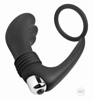 Nova Silicone Cock Ring and Prostate Stimulator Image 1