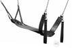 Leather Swing with Pillows and Stirrups Image 4