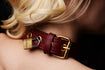 Luxury Burgundy Collar Image 3