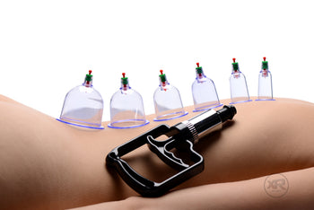 Sukshen 6 Piece Cupping Set with Acu-Points Image 2