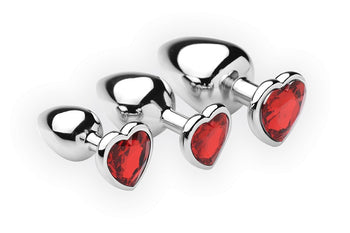 Chrome Hearts 3 Piece Anal Plugs with Gem Accents Image 2