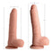 Vibrating and Rotating Remote Control Silicone Dildo with Balls