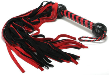 Strict Leather Suede Flogger Image 1