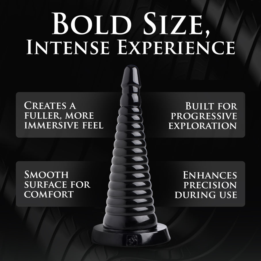 Giant Ribbed Anal Cone