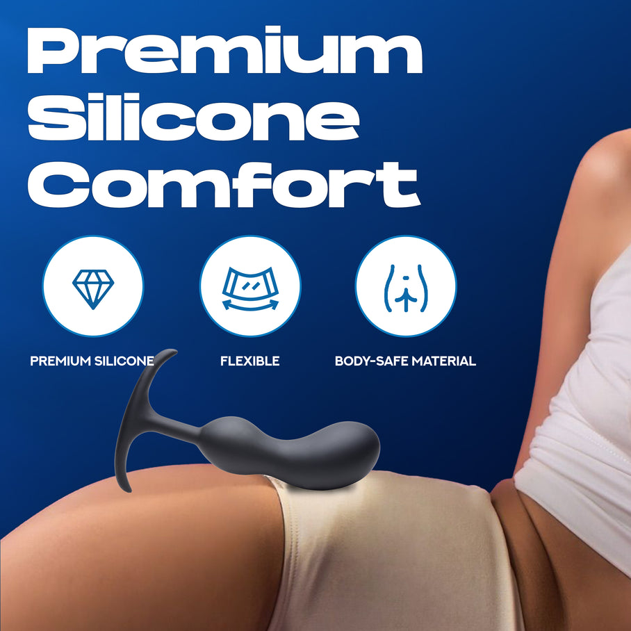 Premium Silicone Weighted Prostate Plug