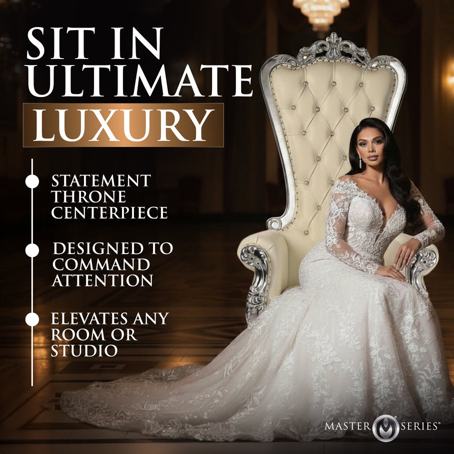 Ultimate Throne Chair - White