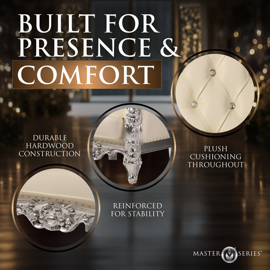 Ultimate Throne Chair - White