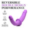 Silicone Double Dildo with Harness