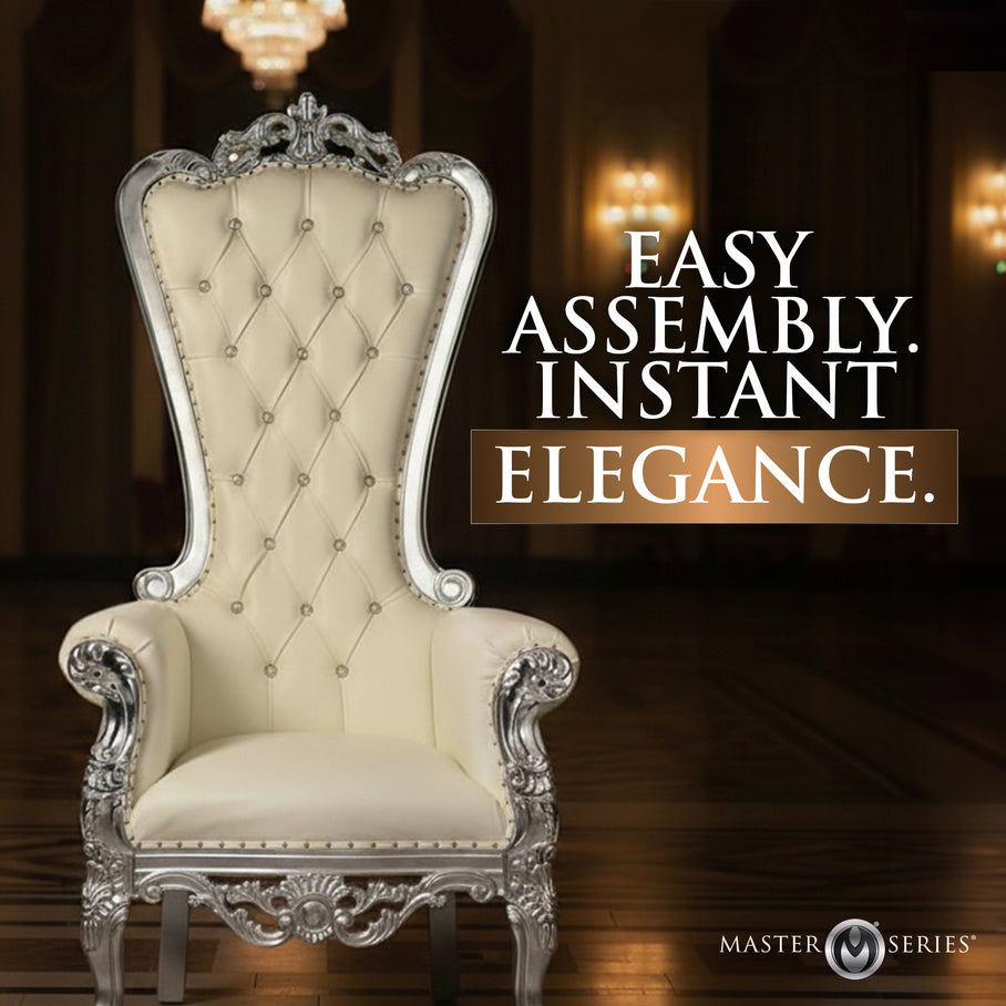 Ultimate Throne Chair - White