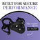 Brazen 8 inch Silicone Dildo with Harness