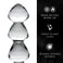 Drops Anal Link Glass Dildo