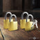 4 pack keyed alike lock set for couples restraint play with identical keys