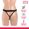 Hollow Silicone Dildo Strap-on