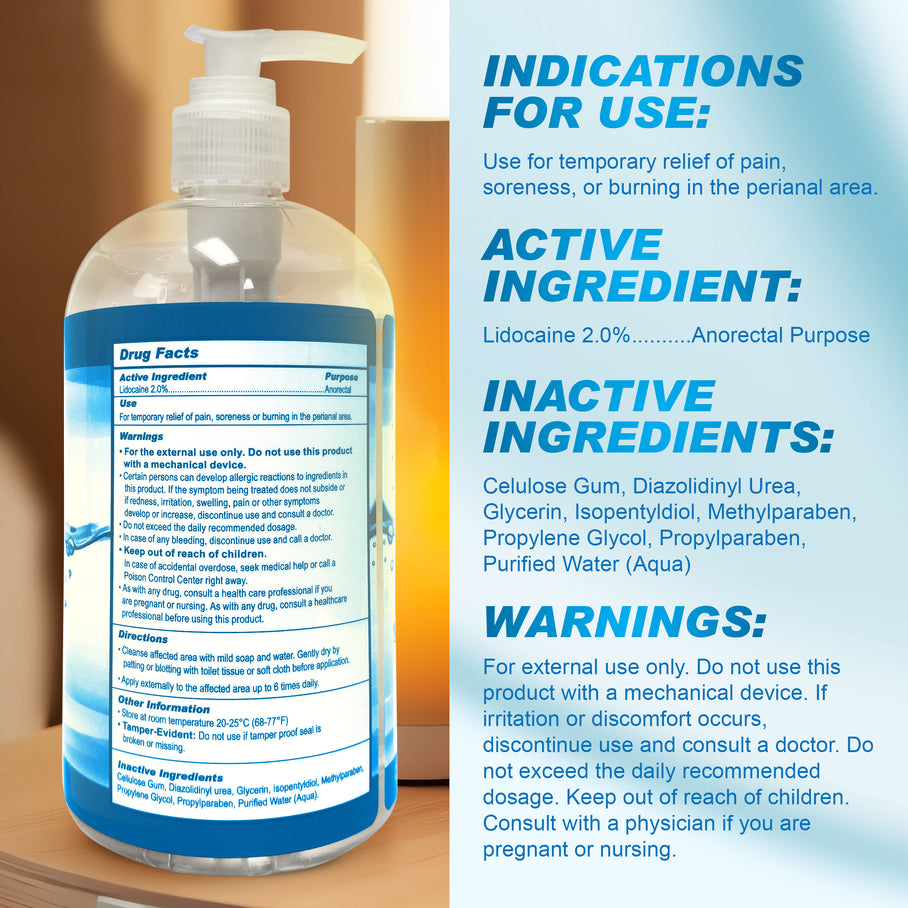 Relax Anal Lubricant (17oz)