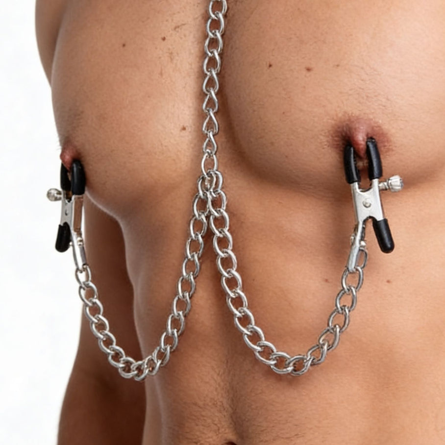 Submission Collar and Nipple Clamps