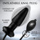 Expand Inflatable Anal Plug