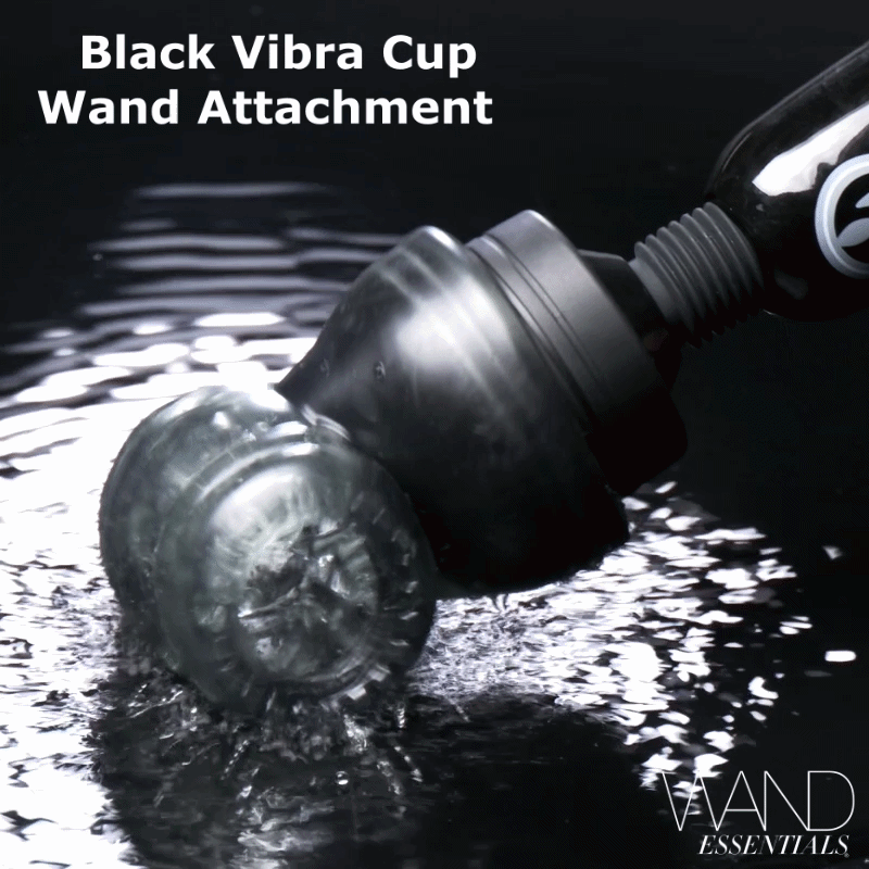 Black Vibra Cup Attachment