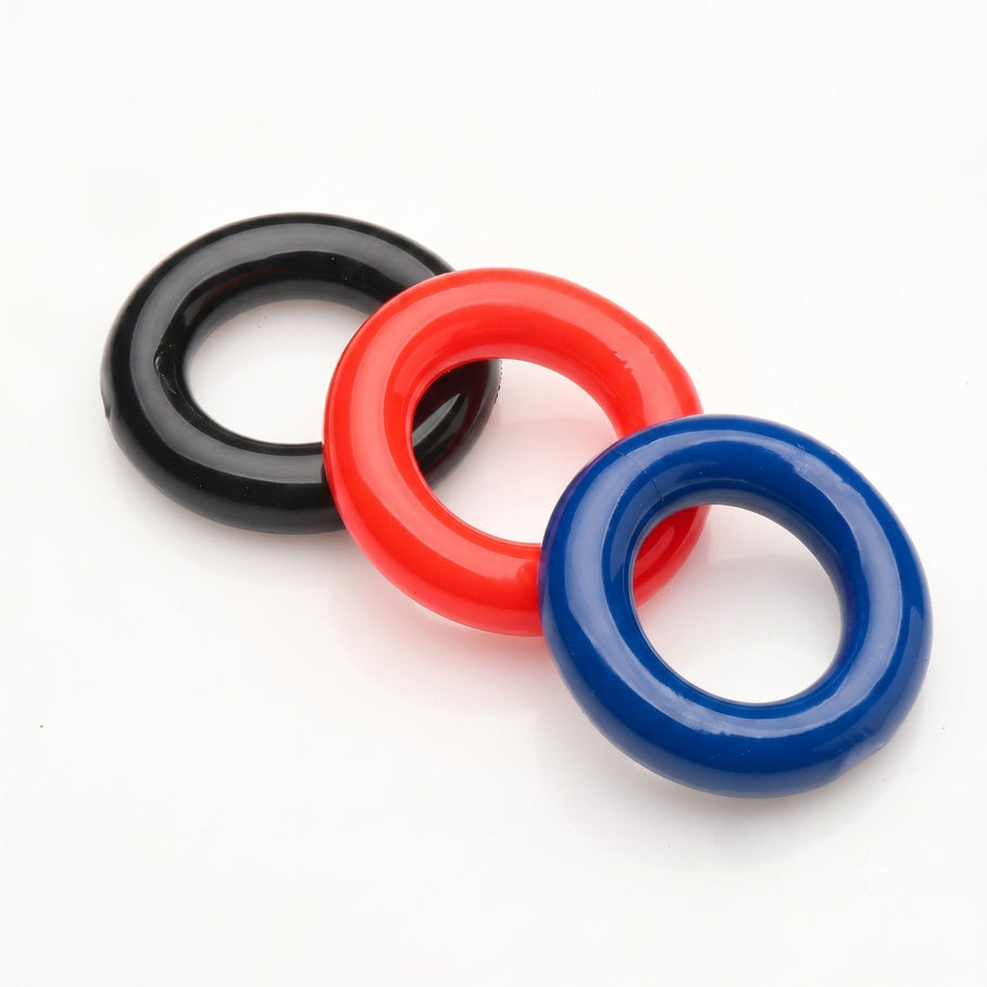 3pk Stretchy Cock Rings