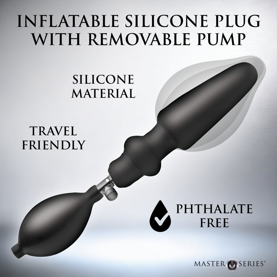 Expander Anal Plug with Removable Pump