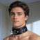 Black Premium Leather Bondage Set