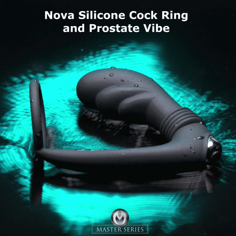 Nova Silicone Cock Ring and Prostate Stimulator