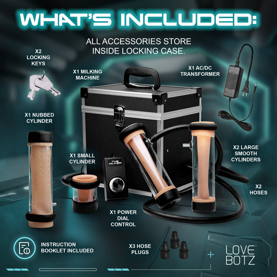 The Super Milker Automatic Deluxe Stroker Machine