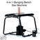4 in 1 Banging Bench with Sex Machine