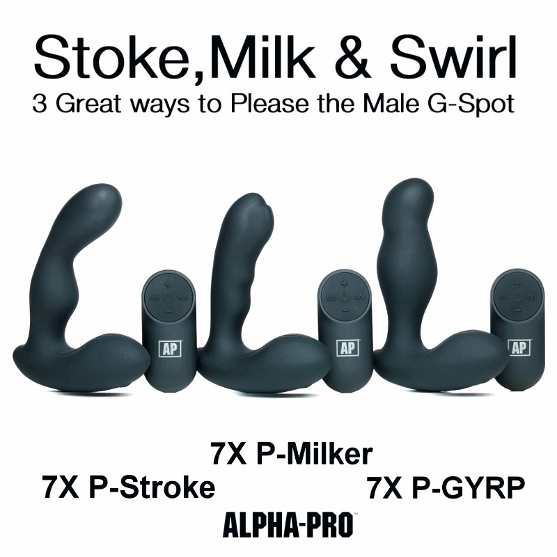3pc Alpha Pro Prostate Stimulator Kit  **Special Deal**