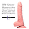10X Groove Harness with Vibrating and Rotating Silicone Dildo