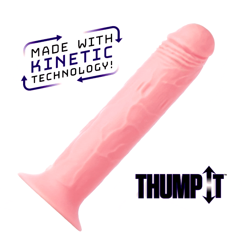 7X Remote Control Vibrating and Thumping Dildo