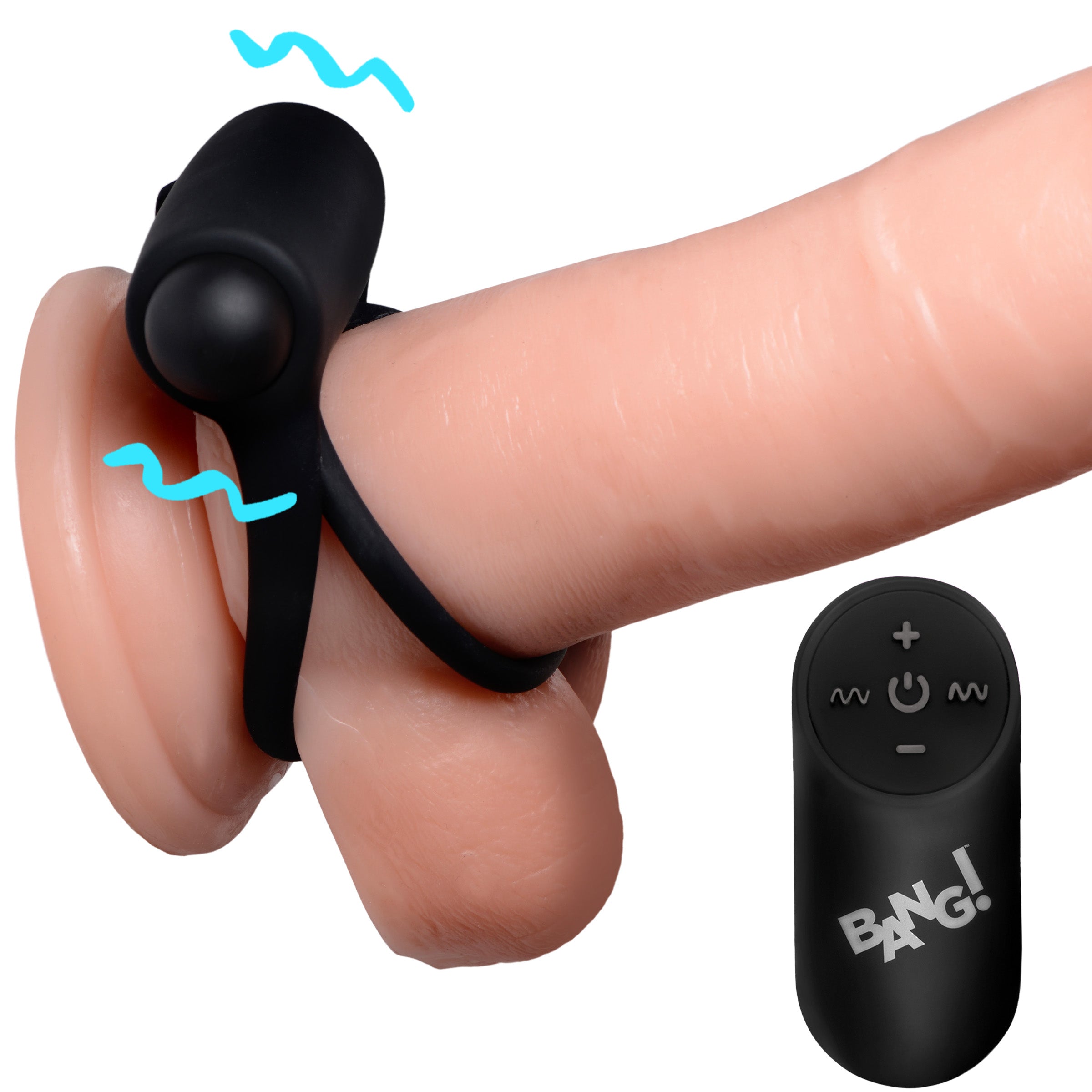 Remote Control 28X Vibrating Cock Ring and Bullet Healthy & Active Remote Control 28X Vibrating Cock Ring and Bullet Healthy & Active