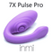 7X Pulse Pro Pulsating and Clit Stimulating Vibrator with Remote Control