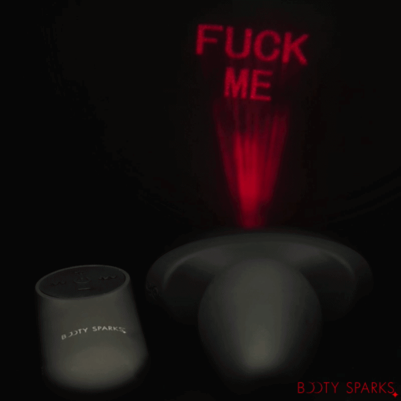 28X Laser F**k Me Silicone Anal Plug with Remote Control