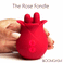The Rose Fondle 10X Massaging Rose Silicone Clit Stimulators