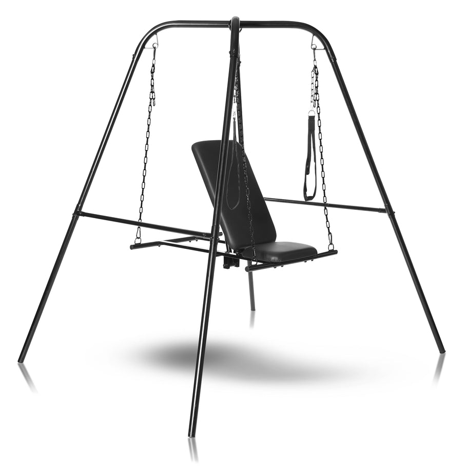 Throne Adjustable Sex Swing With Stand