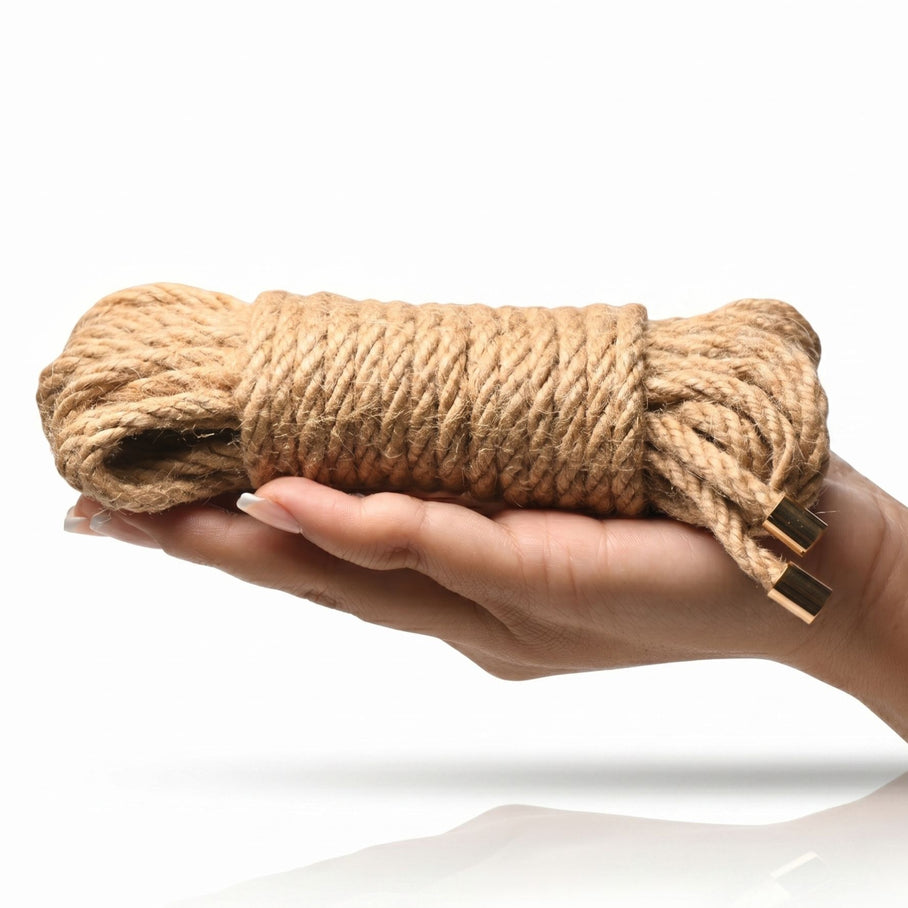 Tied Up Jute Bondage Rope