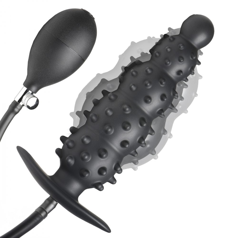 Ass Puffer Nubbed Inflatable Anal Plug | Body-Safe Silicone Healthy & Active Ass Puffer Nubbed Inflatable Anal Plug | Body-Safe Silicone Healthy & Active