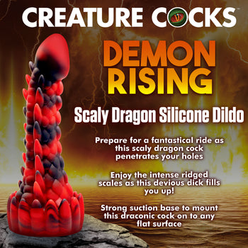 Demon Rising Scaly Dragon Dildo 6