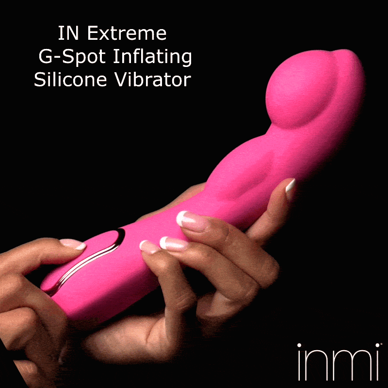 Extreme G Inflating G-Spot Silicone Vibrator