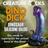 Dino-Dick Dinosaur Silicone Dildo 2